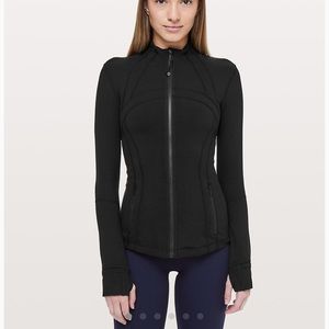 Lulu Lemon black Define Zip Up jacket